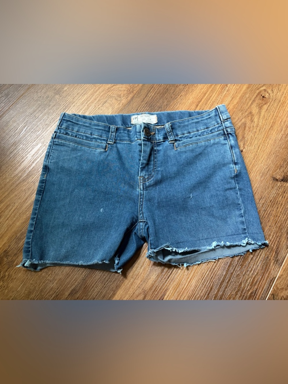 Free People Denim Cut Off Shorts